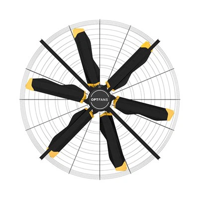 HVLS katta devorga o'rnatiladigan fanatlar